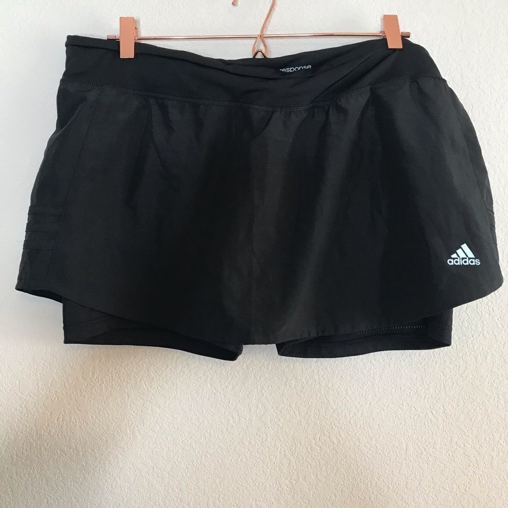 Adidas climalite response black skort‎